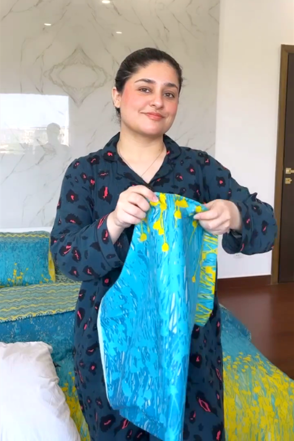 Teal Camo PJ Set