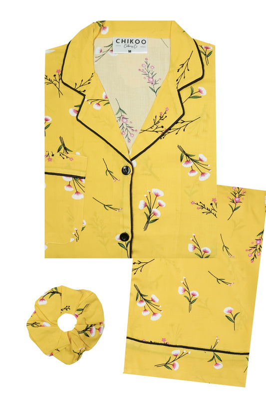 Yellow Charm Pj Set
