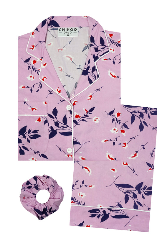 Lavender Floret Pj Set