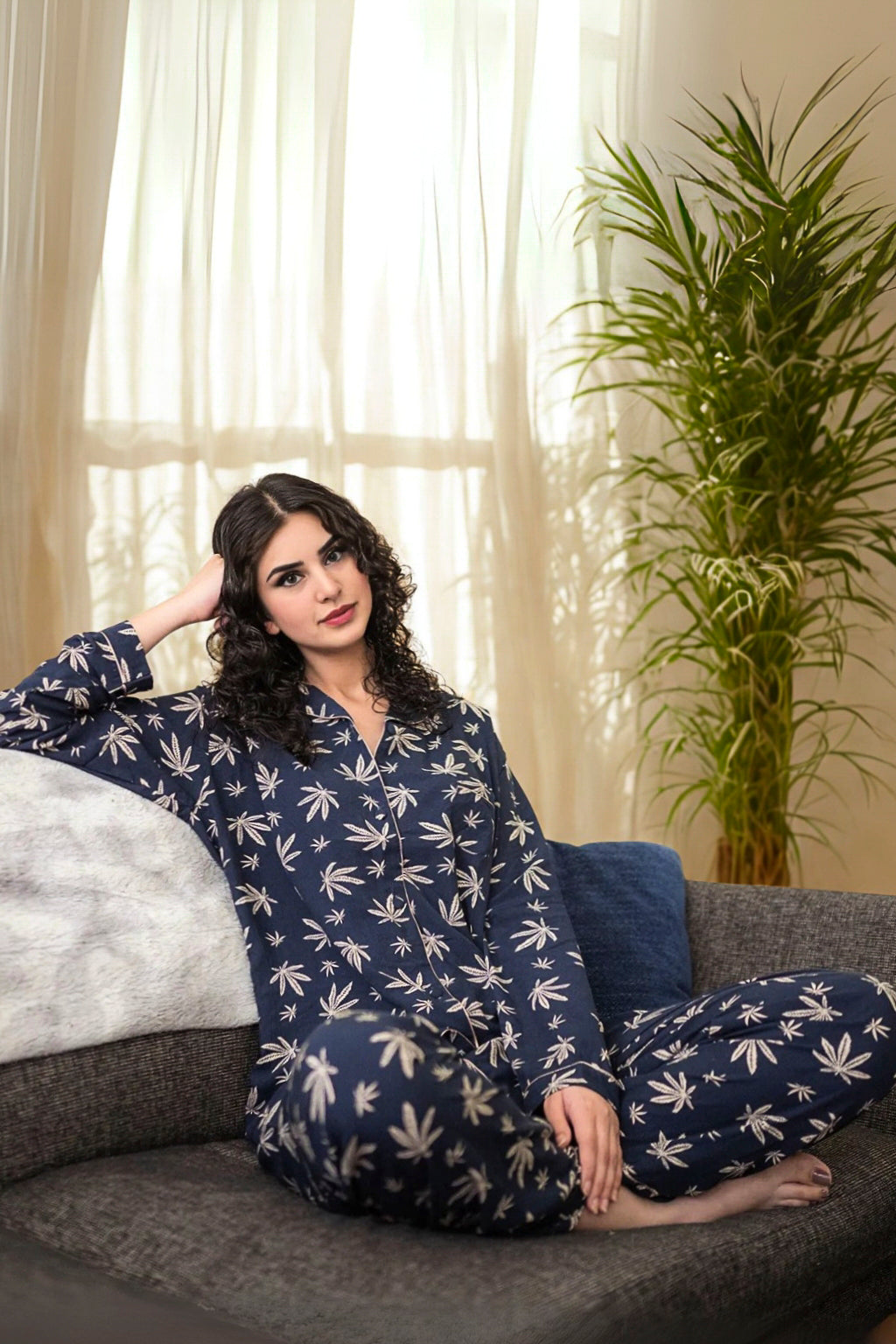 Palm Leaf Pj Set