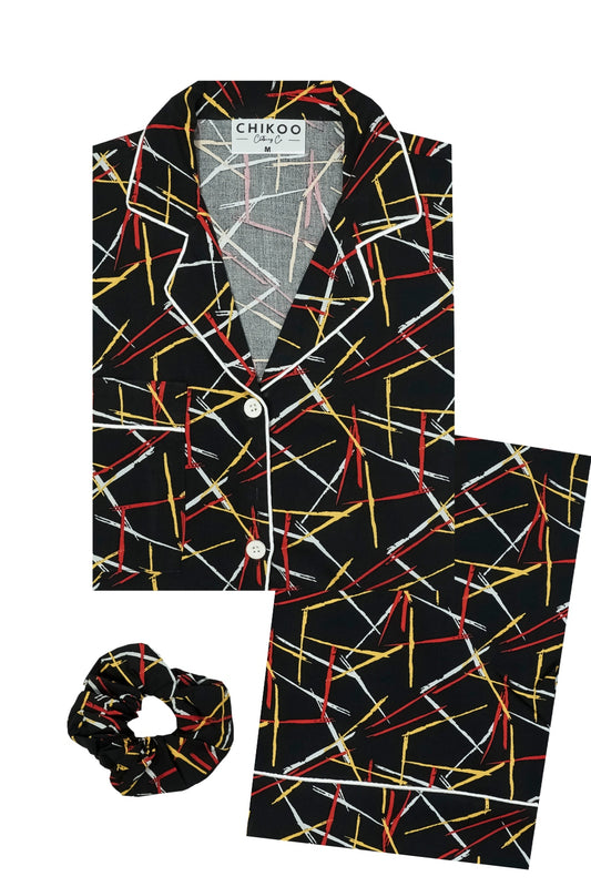 Criss Cross PJ Set
