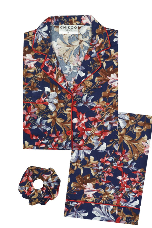 Floral Blaze Pj Set