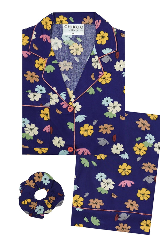 Blue Pop Up Pj Set