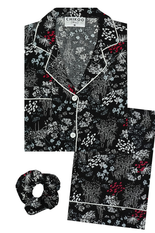 Black Elegance Pj Set